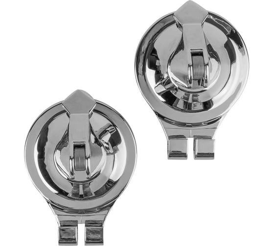 Изображение товара Крепление (Air-lock) SAKURA 2 шт, 80x20x40 мм, хром 037326