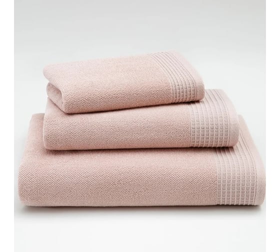 Изображение товара Полотенца махровые Guten Morgen Винарн, Эдельвейс 30x30 см, 50x90 см, 70x140 см НПМ-СРоз-30-50-70