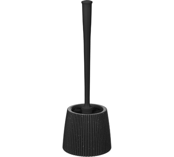 Изображение товара Комплект WC ёршик для туалета с подставкой Econova VELVET (Черный гранит) 43523625070