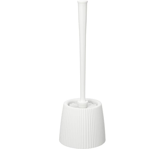 Изображение товара Комплект WC ёршик для туалета с подставкой Econova VELVET (Белый) 43523621670