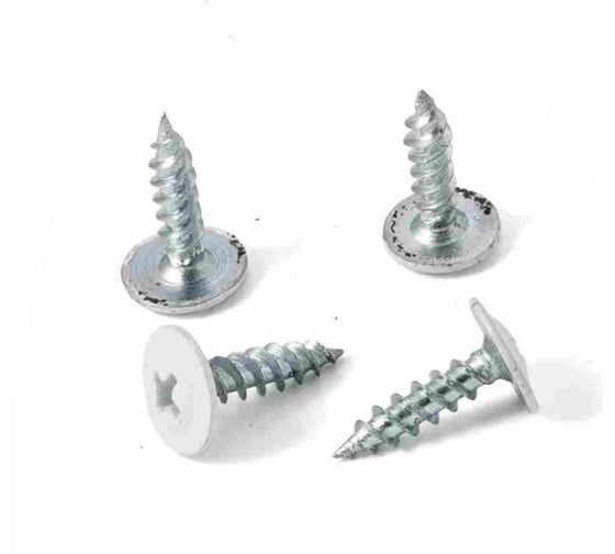 Изображение товара Саморез крашеный с пресс-шайбой Квадра со сверлом 4.2 x 19 RAL 9003, упаковка 20 шт. 900319220812