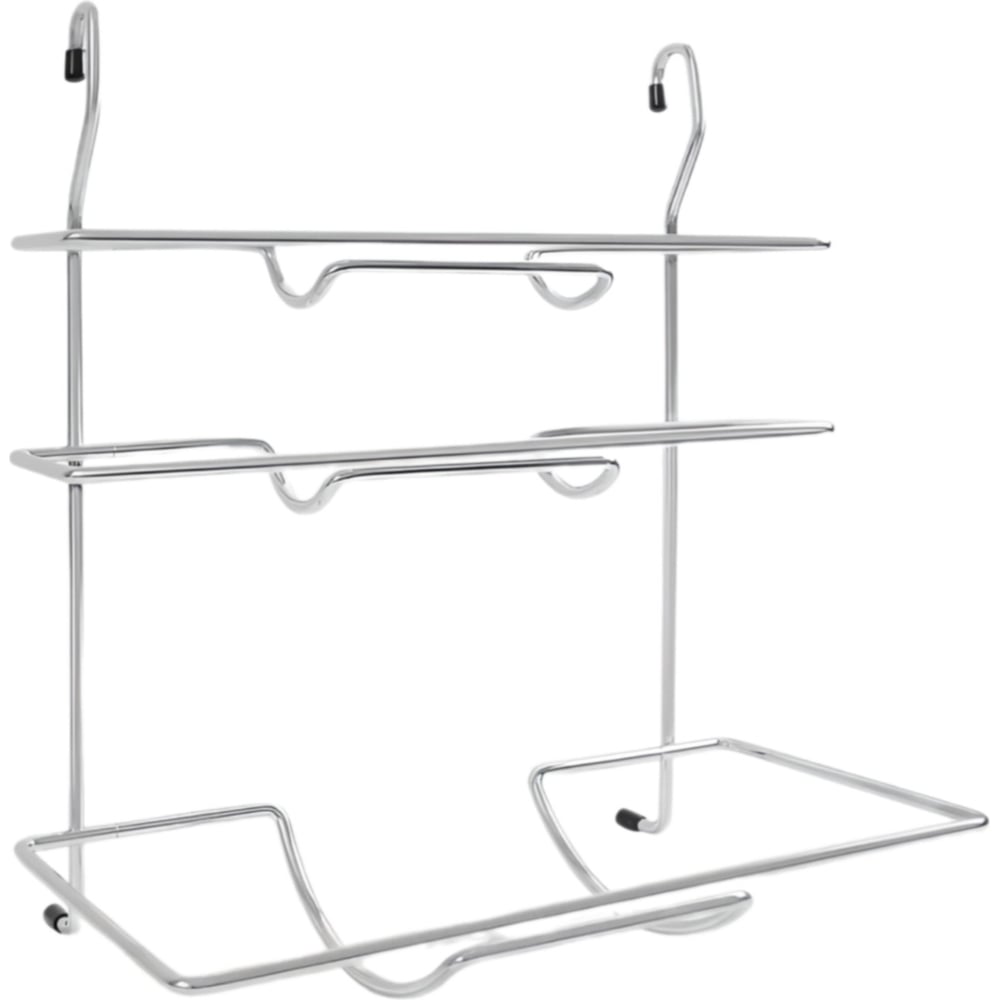 Изображение товара Полка тройная для бумаги и пленок ALBA CWJ207Т хром 325x182x366 мм