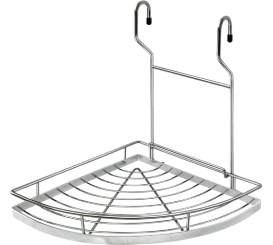 Изображение товара Полка угловая MF К2CWJ201-3 ALBA 220х250х270 мм, хром 48121v