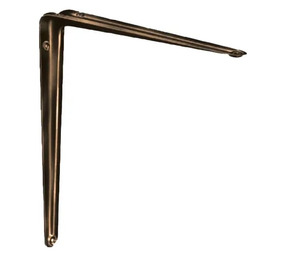 Изображение товара Мебельная консоль ЦКИ 150x125 мм, коричневая, 45 кг, 2 шт. 5897109