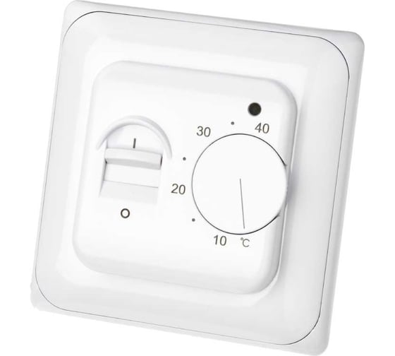 Изображение товара Терморегулятор-термостат для теплых полов ТТП 16А 250В с датчиком 3 м, TDM ELECTRIC белый SQ1805-1062