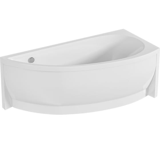 Изображение товара Ванна акриловая 1Marka PICCOLO 170х75, асимметричная, белая, правая 01пк1770п 01пк1775п