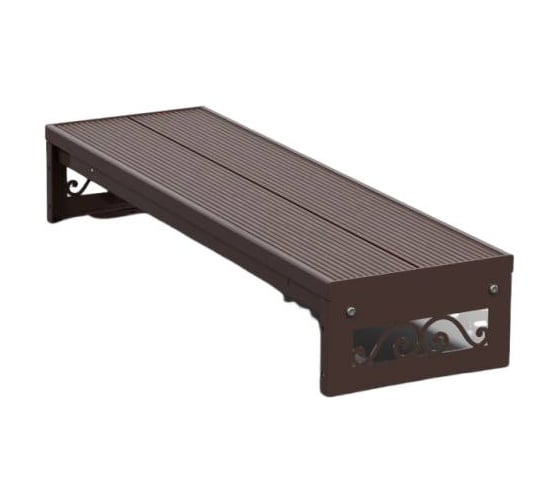 Изображение товара Уличная лестница АрсеналЪ 1 ступень Классика ДПК серия ARSENAL AVANT AR18V4118H9-06