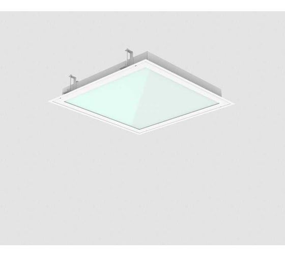 Изображение товара Светодиодный светильник VARTON медицинский встраиваемый C070/K 38 Вт CRI90 4000 K 600x600x100 мм IP65 с опаловым рассеивателем для установки в сэндвич-панели V1-C0-00516-11000-6503840