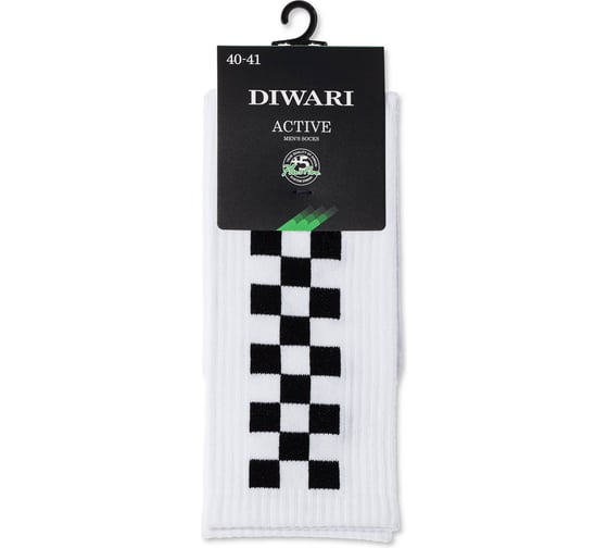 Изображение товара Носки мужские DIWARI ACTIVE 20С-33СП рис. 000, р-р 44-45, белый 1001331400050015139