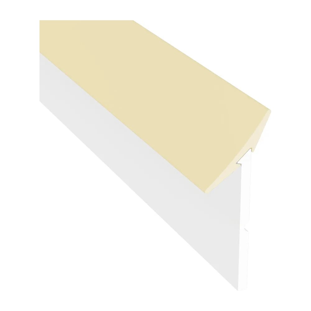 Изображение товара Гибкий плинтус KORNER СИЛИ бежевый 4.2 м для идеальной отделки стен