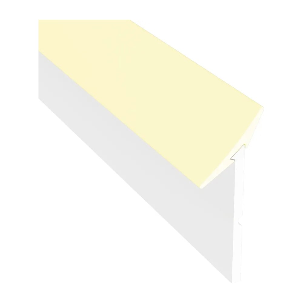 Изображение товара Гибкий плинтус KORNER СИЛИ ваниль 4.2 м для декоративного оформления интерьера