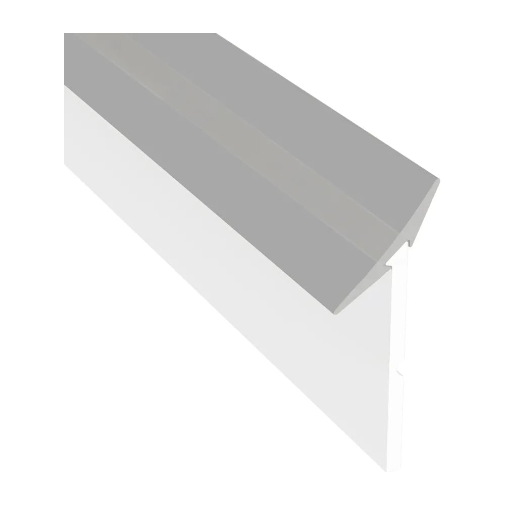 Изображение товара Гибкий прозрачный плинтус KORNER СИЛИ 4.2 м для стильной отделки