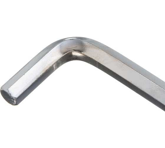 Изображение товара Ключ HEX ЦКИ 3.0 мм, 63x20 Г-образный, никелированный, аналог DIN911 25 шт 6680319