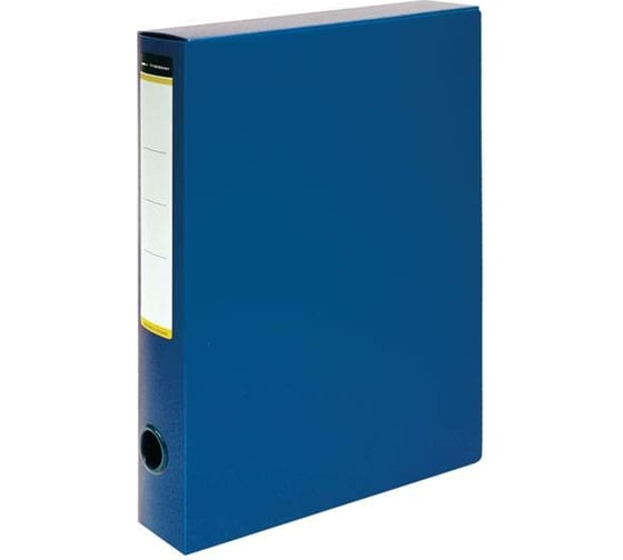 Изображение товара Архивный короб INFORMAT А4, 330х245х56 мм, синий, пластик, собранный NB6356B