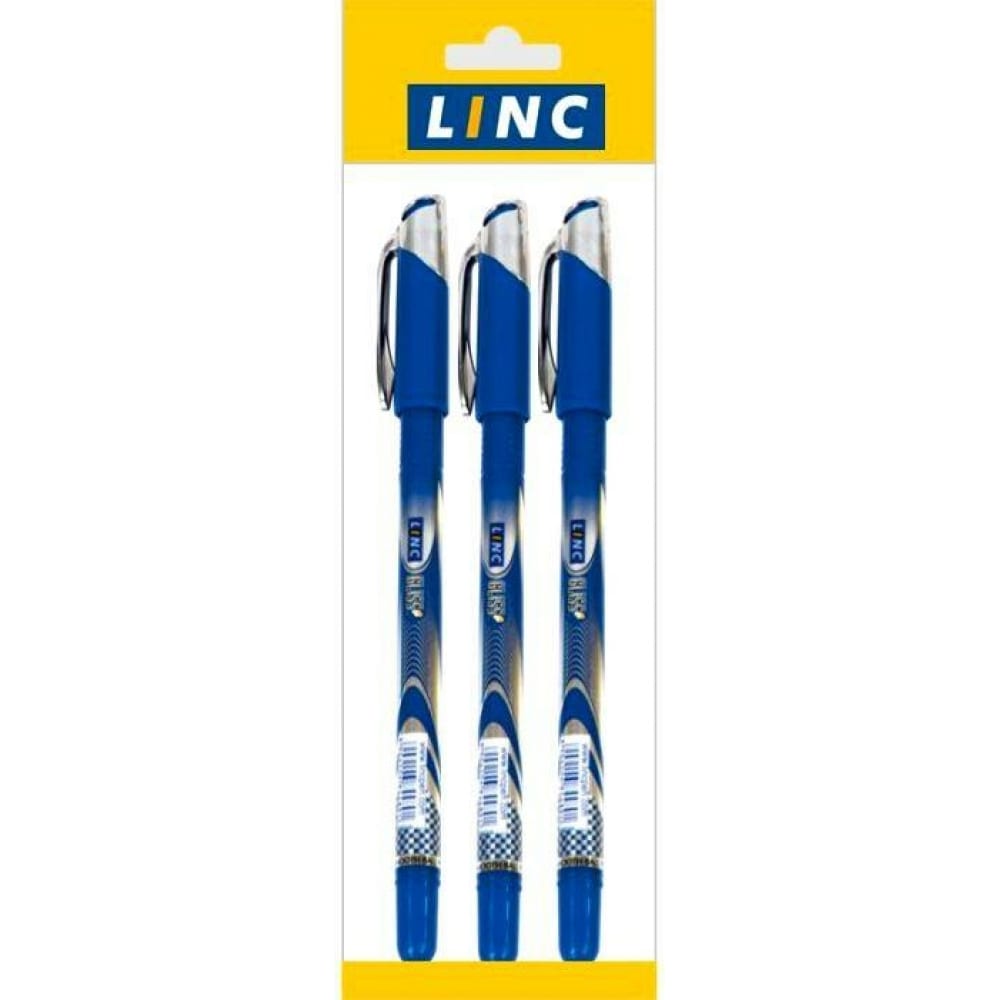 Набор шариковых ручек LINC - 1210F /blue/ 3