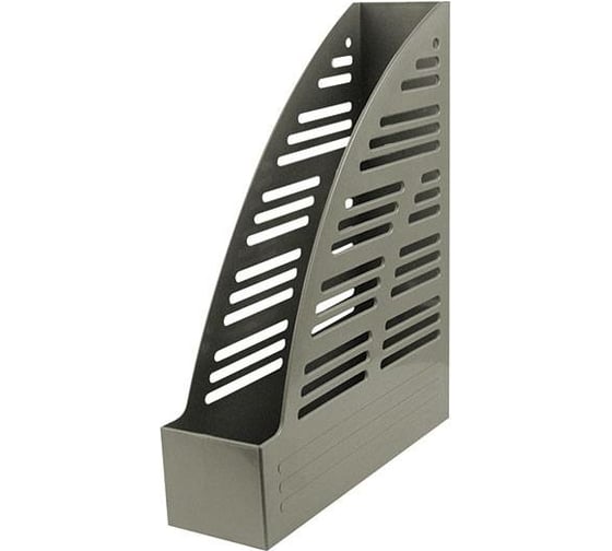 Изображение товара Вертикальный лоток INFORMAT 70 мм, серый, пластик NH8770GR