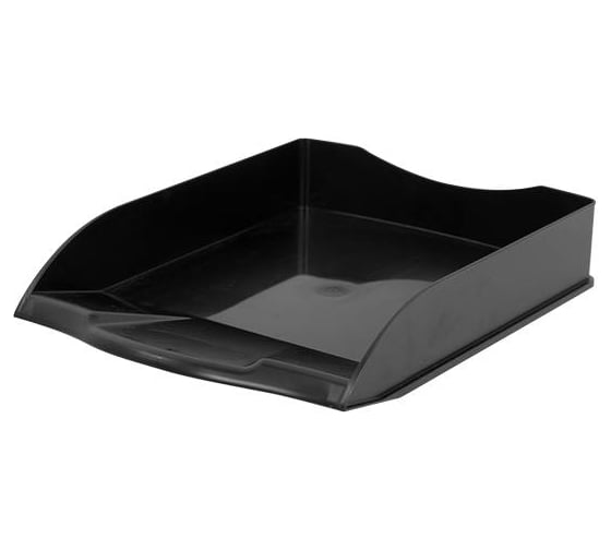 Изображение товара Горизонтальный лоток INFORMAT ОФИС черный, пластик NH10185K