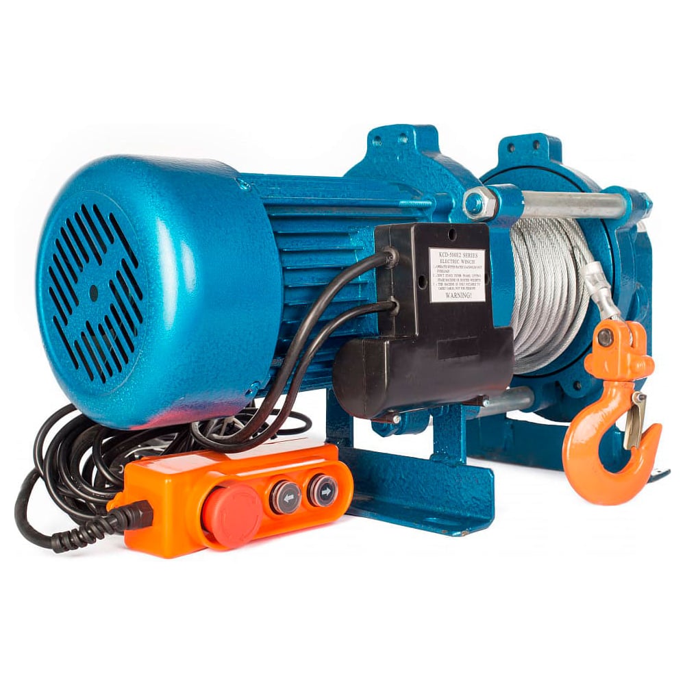 Изображение товара Электрическая лебедка TOR ЛЭК-500 E21 для подъема грузов 500 кг