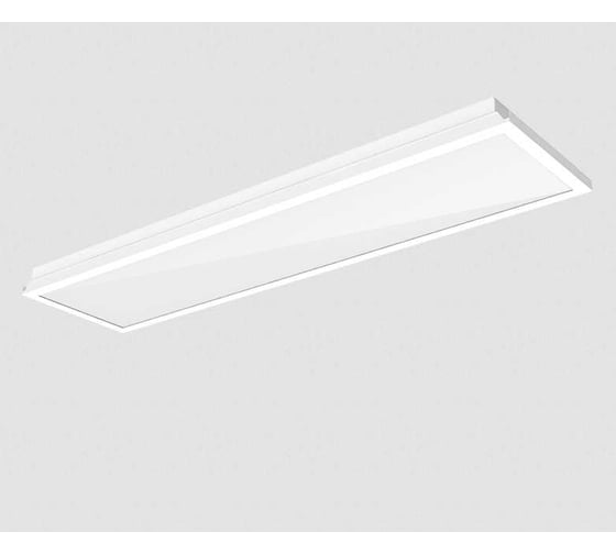 Изображение товара Люминесцентный светильник VARTON A350 для V-Clip 2x54 1200x300x100 мм IP65/54 с рассеивателем опал крепление по короткой стороне V1-A3-07350-11000-65108LM