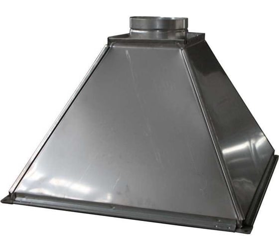 Изображение товара Вытяжной зонт Вентека прямоугольного сечения тип 1 - 1000x500-500/260x260/Ф160-80 Рулон оц.(08ПС)0.70 _ш20у95/-_ 19-7990000001684