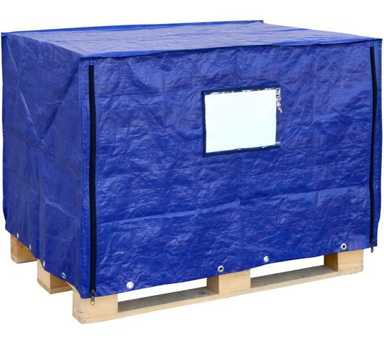 Изображение товара Защитный тент на паллету МИТЕК 1,25х0,85х0,55 (Тарпаулин 180) 23-00007223