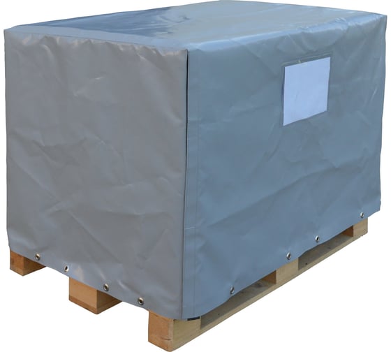 Изображение товара Защитный тент на паллету МИТЕК 1,25х0,85х0,55 (ПВХ 400) 23-00007226