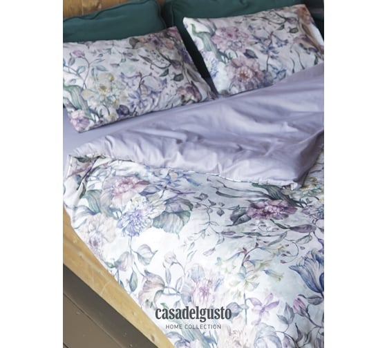 Изображение товара Комплект CASADELGUSTO Cóctel de Verano евро, сатин Lux 300 TC 22672