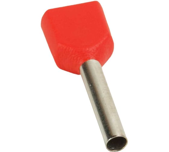 Изображение товара Наконечник штыревой втулочный КЭАЗ под два провода НШвИ2 OptiKit T-Shv2-PVC- 0,75-8(100шт) 278043