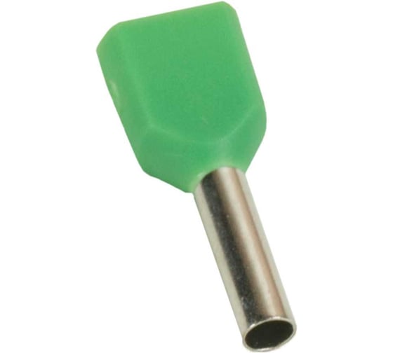 Изображение товара Наконечник штыревой втулочный КЭАЗ под два провода НШвИ2 OptiKit T-Shv2-PVC- 1,0-8(100шт) 278045