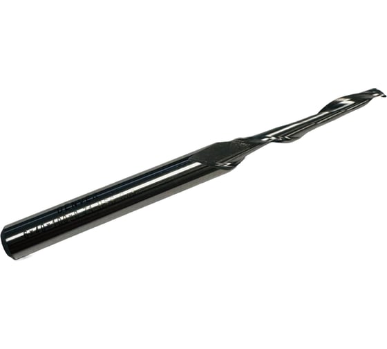 Изображение товара Фреза концевая спиральная по алюминию и ПВХ ООО Галифакс 6x40x100x8 мм, HSS, Z1, Co8 3640100