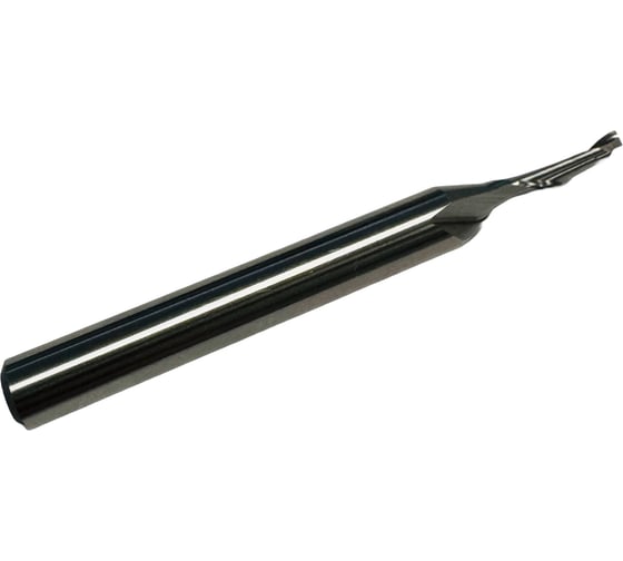 Изображение товара Фреза концевая спиральная по алюминию и ПВХ ООО Галифакс 4x16x80x8 мм, HSS, Z1, Co8 3416080