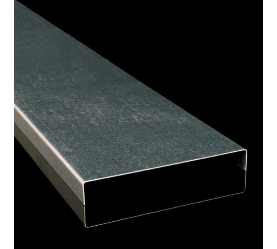 Изображение товара Крышка на лоток KOPOS V LP осн. 100х3000 S=0,7 мм (S) комплект 6 метров V-LP-100-070-S