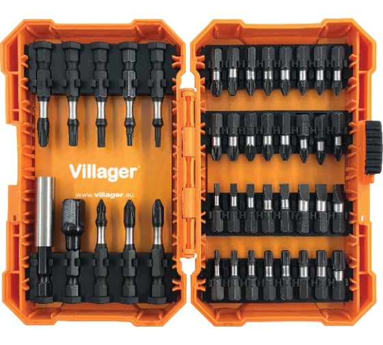 Изображение товара Набор бит из 42 шт. Villager SET42PCS 059885