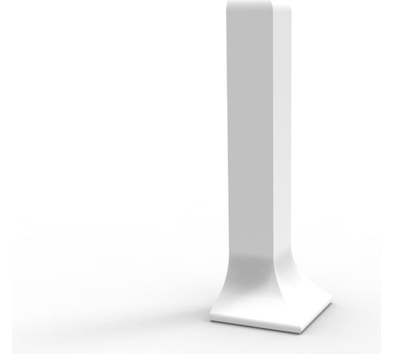 Изображение товара Угол внешний для плинтуса ДИАЛ 60 RAL 9016 Транспортный белый, глянец 4687205754080