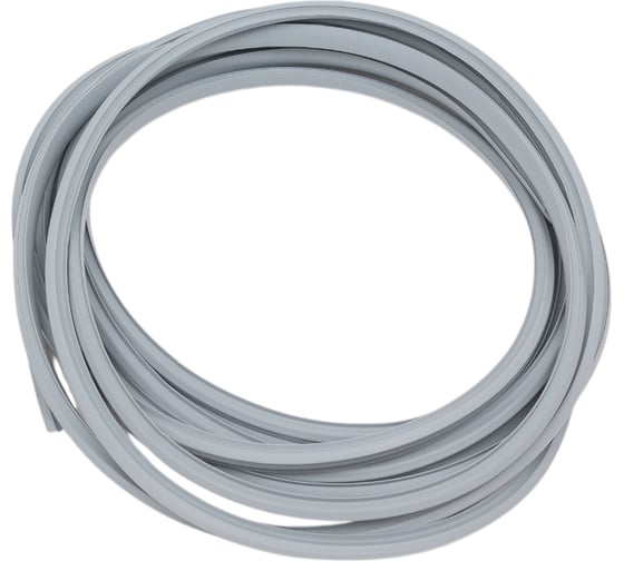 Изображение товара Заглушка паза штапика для окон и дверей ПВХ KOMFORT москитные системы грибок, серый, 6 м ЗПС03848