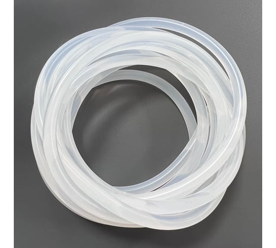 Изображение товара Шнур силиконовый прозрачный Профитт 5 мм, 3 м 1898992