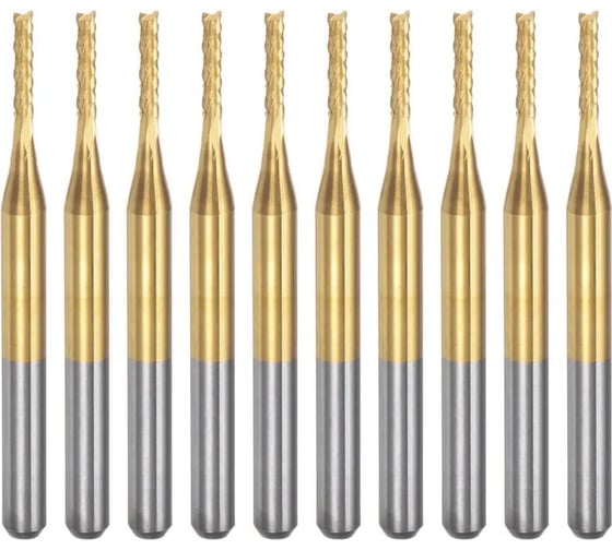 Изображение товара Свёрла для гравёра/станка ЧПУ/шуруповёрта, набор 0,6-1,5 мм, в кейсе, 10 штук Vitatools sverla-dlya-gravera-0-6mm