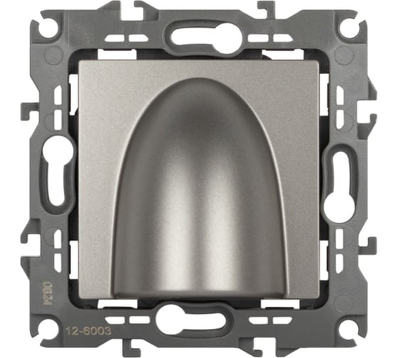 Изображение товара Вывод кабеля ЭРА Серия 12 12600316, титан Б0065755