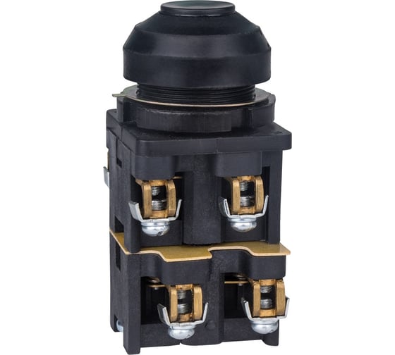 Изображение товара Выключатель кнопочный КЕ 082-У2-исп.3-КЭАЗ (черный) 10 шт 222875