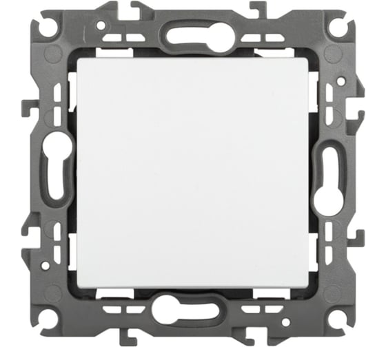 Изображение товара Выключатель ЭРА Серия 12 12110101М , 10АХ250В, белый матовый Б0065666