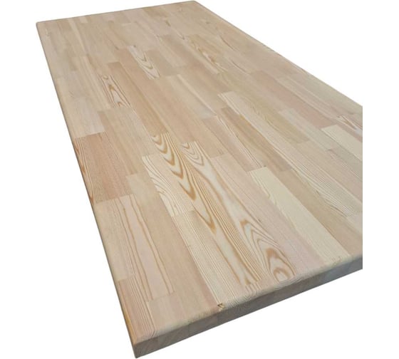 Изображение товара Мебельный щит из лиственницы ООО Сибирский лес сращенный, Сорт А, 40  мм, 600Х1000 4656760334730