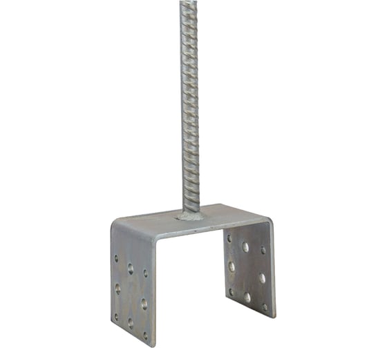 Изображение товара Основание колонны бруса LUCKY Guy на 150 мм, Н=250 мм, д=20 мм 600 06 125150 25 3Гр