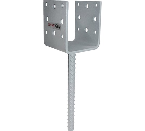 Изображение товара Основание колонны бруса LUCKY Guy на 100 мм, Н=250 мм, д=20 мм 600 06 120100 25 3Гр