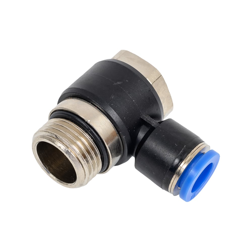 Изображение товара Пневмофитинг L-образный G1/2 (1/2M-10 мм) HIMPT для пневмосистем