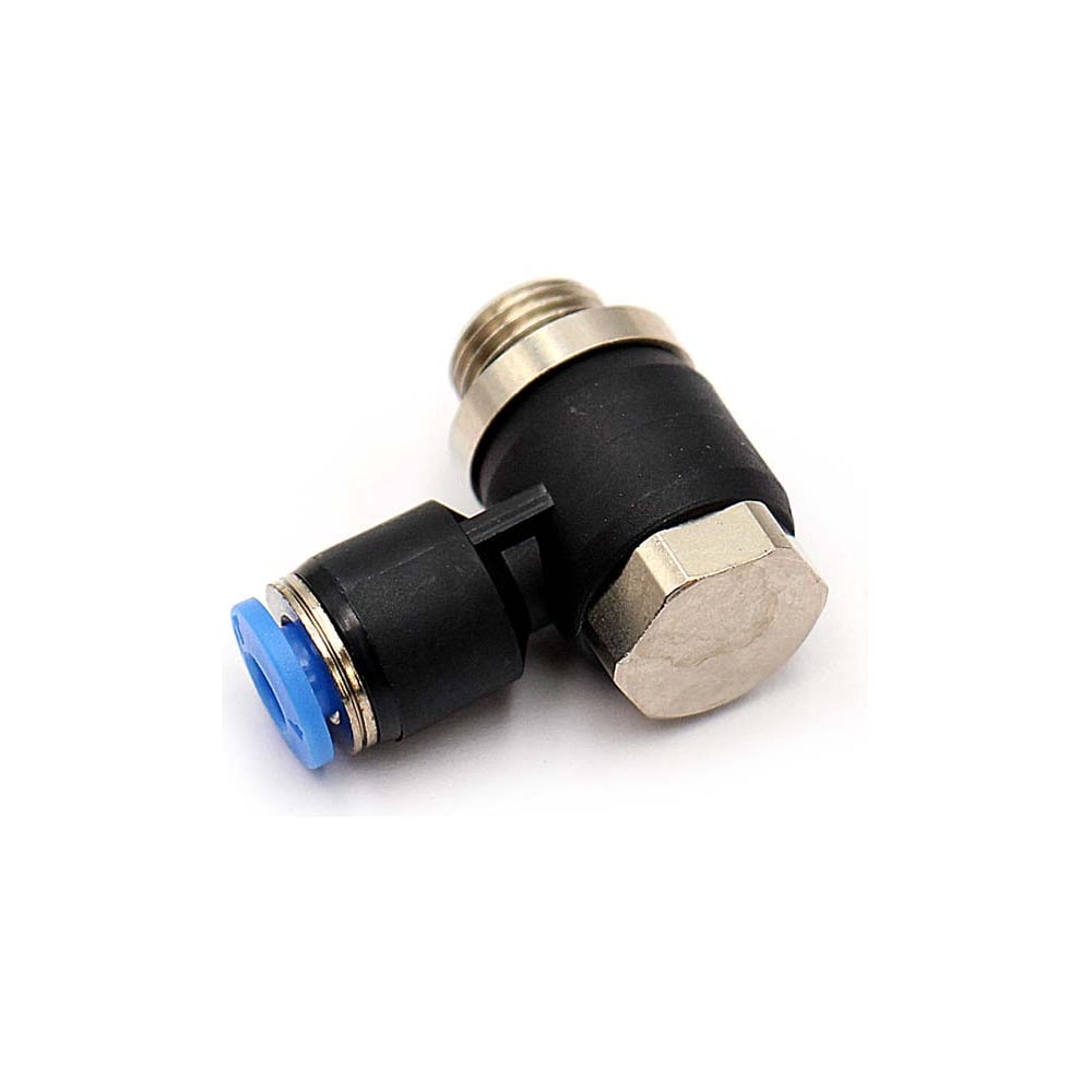 Изображение товара Пневмофитинг L-образный с наружной резьбой G1/4 HIMPT PH 04-02