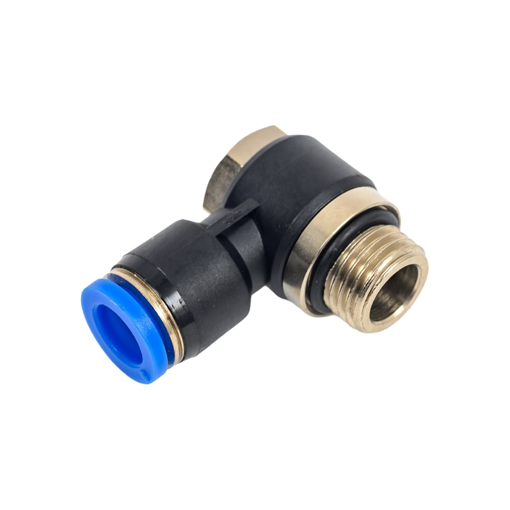 Изображение товара Пневмофитинг L-образный с наружной резьбой PH 08-02 (G1/4") HIMPT 00-00017789