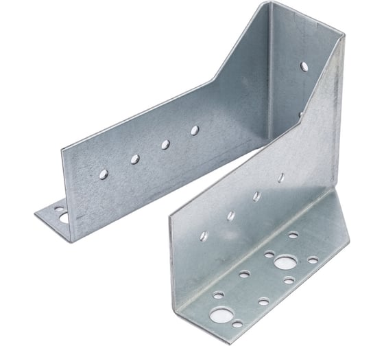 Изображение товара Раскрытая опора бруса LUCKY Guy 140х76х50х2,0 мм, оцинкованная 100 04 050 2