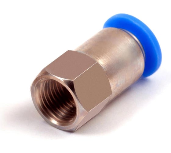 Изображение товара Пневмофитинг цанговый прямой с внутренней резьбой PCF 8-01 (R1/8) HIMPT 00028008163