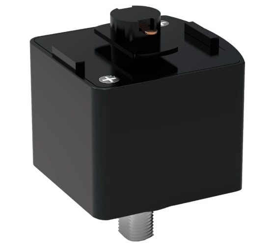 Изображение товара Адаптер для подключения светильника к трековой системе GAUSS цвет черный 1/50 TR124