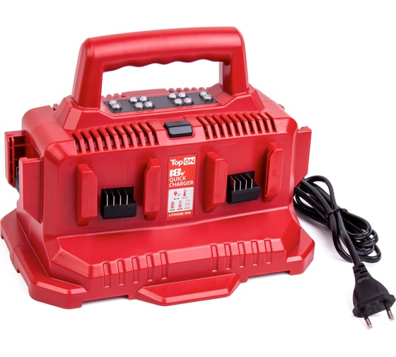 Изображение товара Зарядное устройство для аккумуляторов Milwaukee 18-21V PC6 на 6АКБ. TopOn TOP-M18PC6